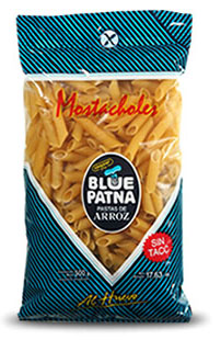 Fideos Mostacholes al Huevo Blue Patna  mostacholes BP