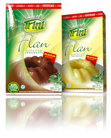 Flanes Trini con Stevia