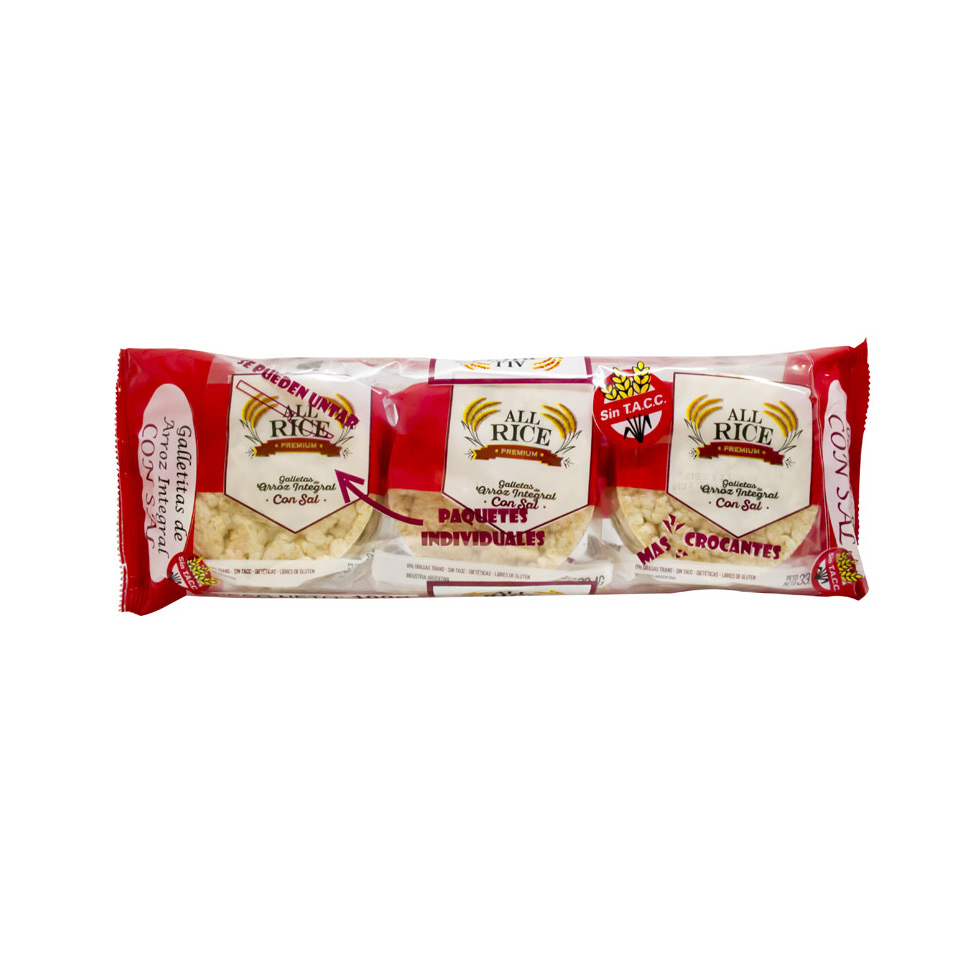 Galletas de Arroz All Rice Premium