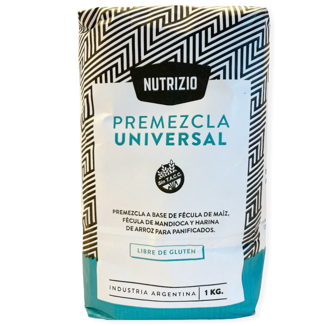 Nutrizio es una nueva premezcla universal, desarrollada cuidadosamente, libre de gluten, sin lactosa, vegana, aptas APLV.