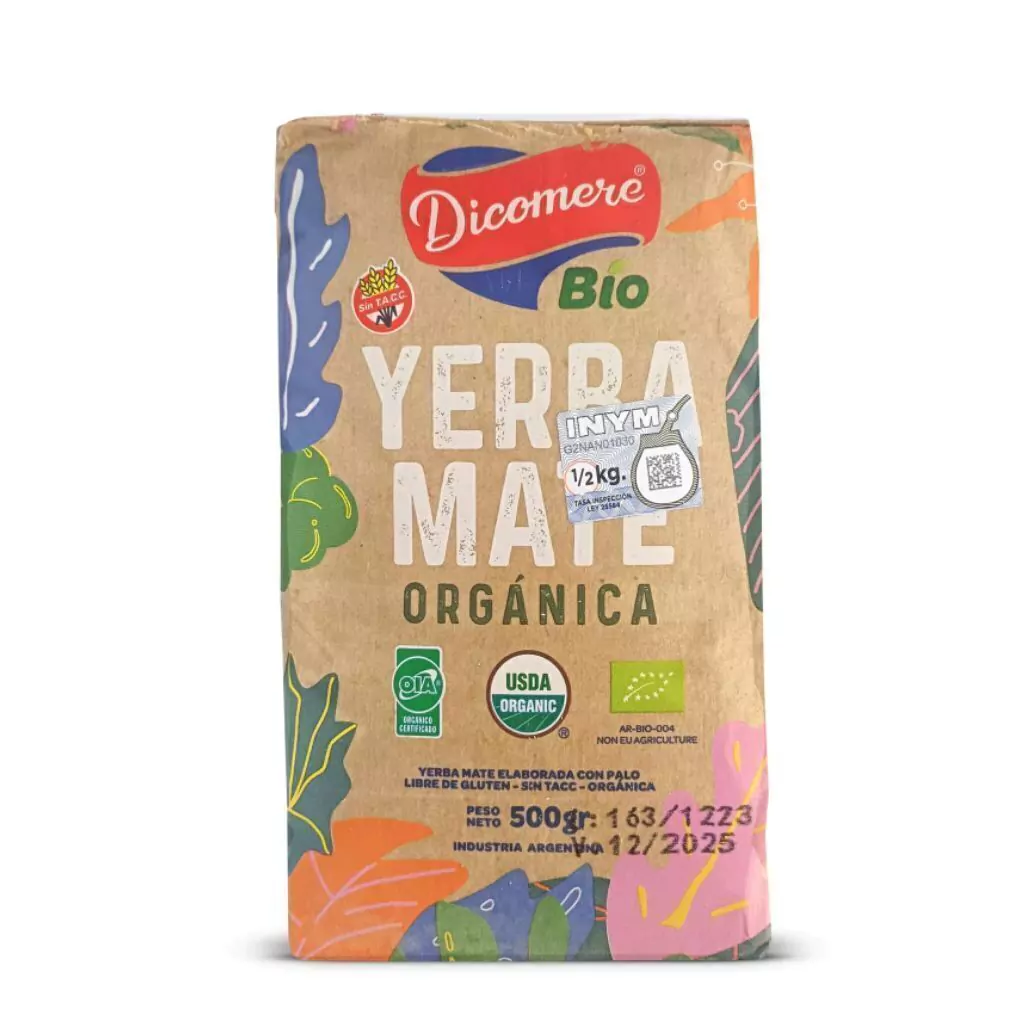 Yerba Mate Orgánica Dicomere Bio x 500g