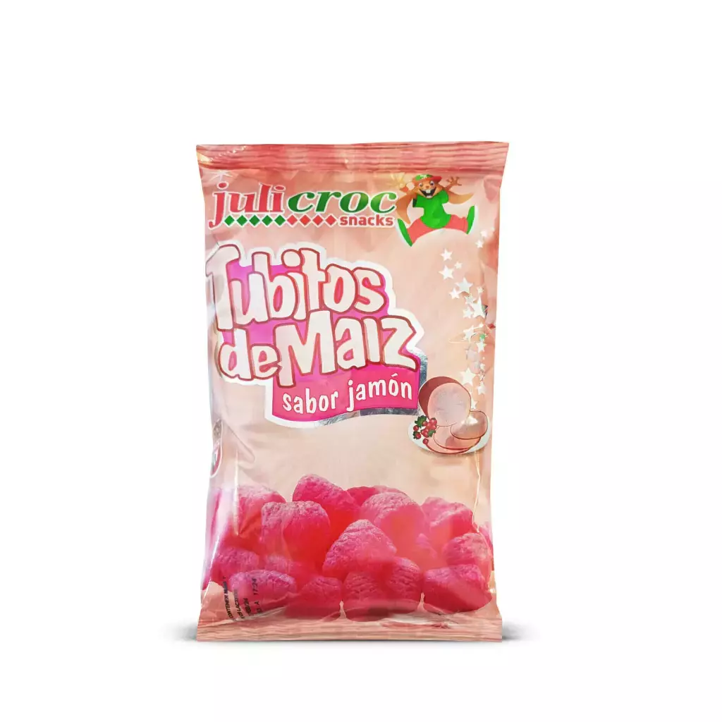 Tubitos de Maíz sabor Jamón Julicroc x 65g