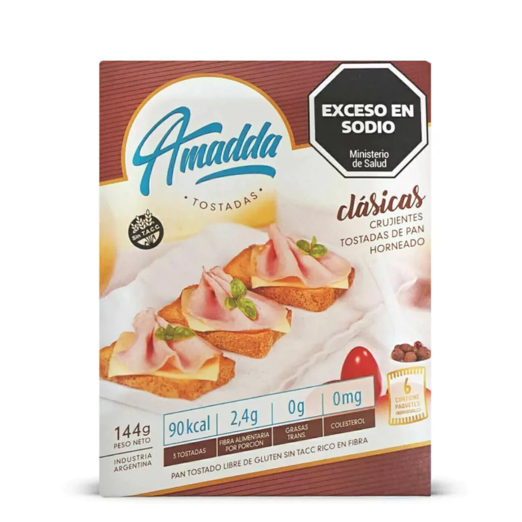 Tostadas de Pan Horneadas - AMADDA x 144g