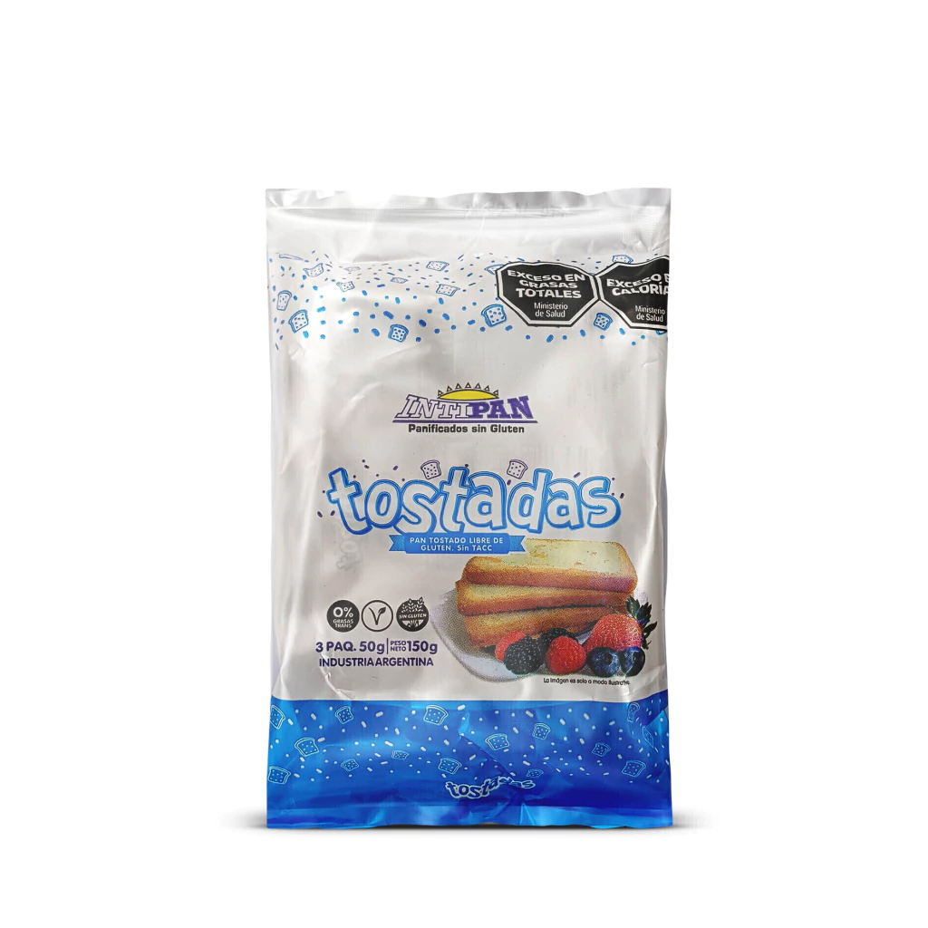 Tostadas Clásicas de Pan Horneadas - INTI PAN x 150g
