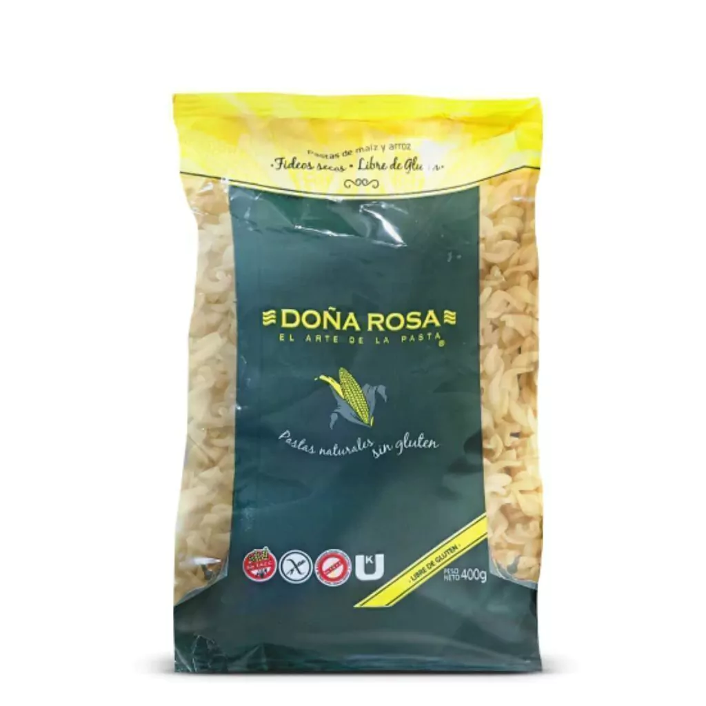 Tirabuzones Fusillis al Huevo Doña Rosa x 400g