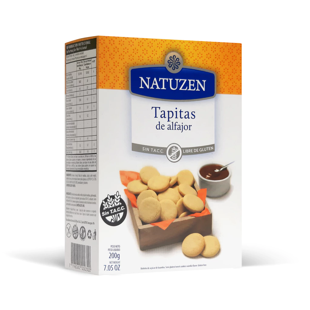 Tapitas para Alfajores Natuzen x 200g