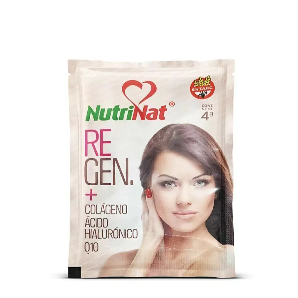 Suplemento Dietario en Polvo REGEN Acido Hialurónico y Q10 x 4g