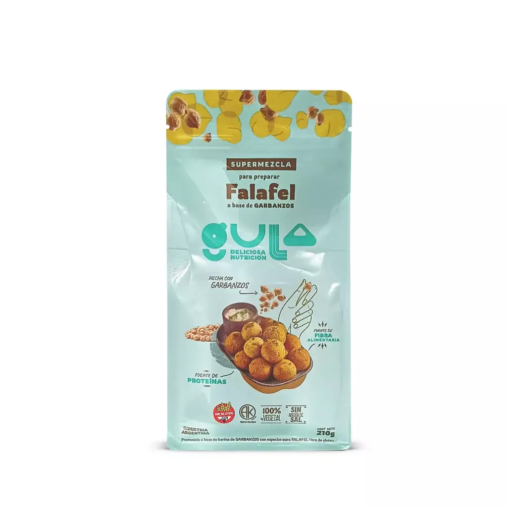 Super Mix para Falafel de Garbanzos GULA x 210g