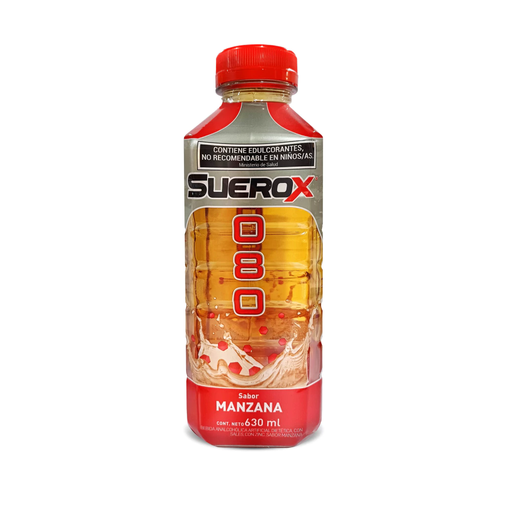SUEROX Bebida Hidratante sabor Manzana x 630ml