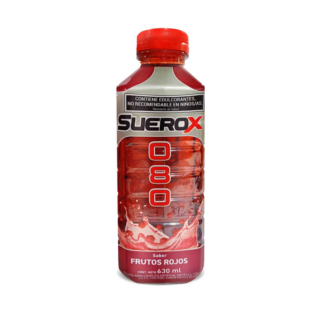 SUEROX Bebida Hidratante sabor Frutos Rojos x 630ml