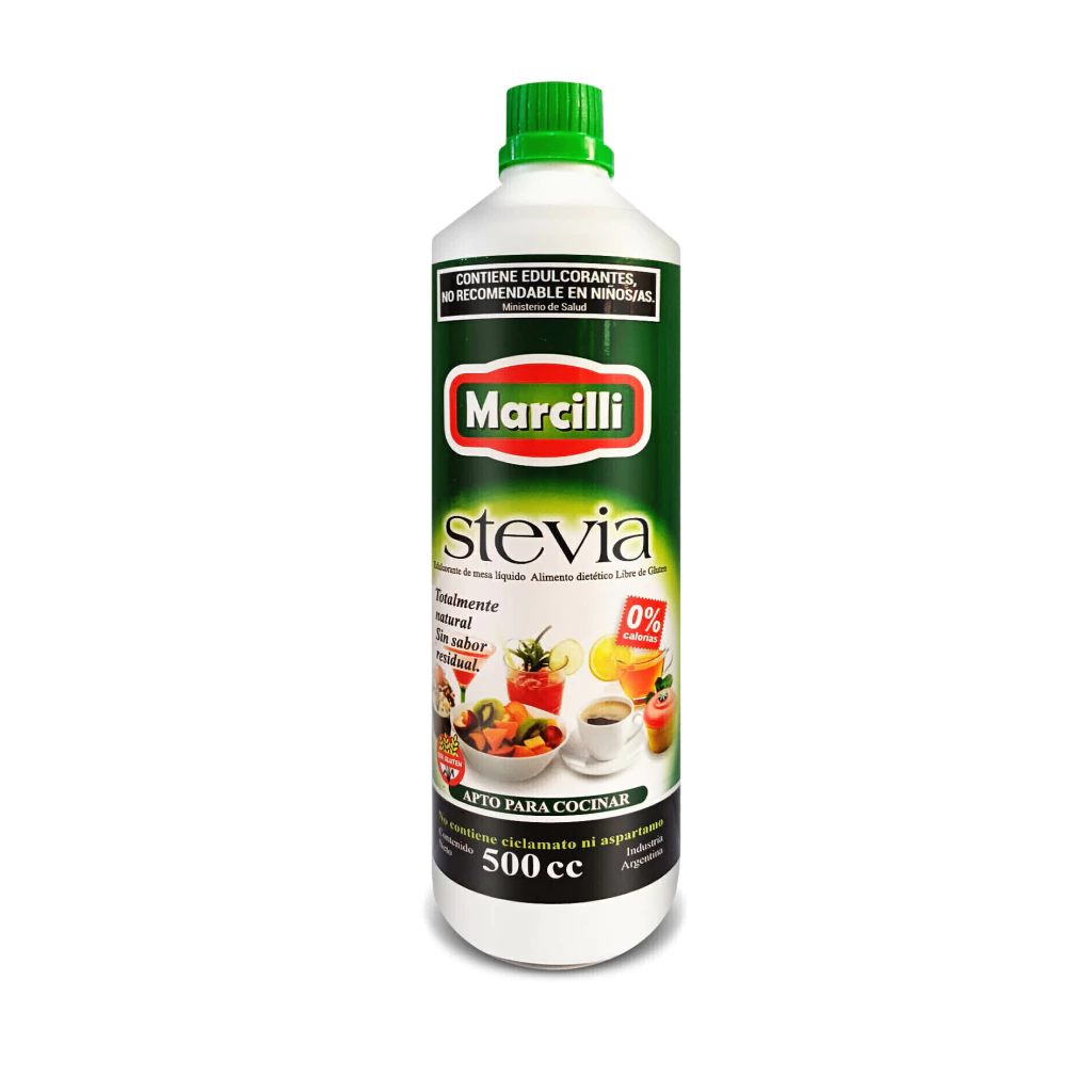 Stevia Líquida Pura Marcilli x 500cc