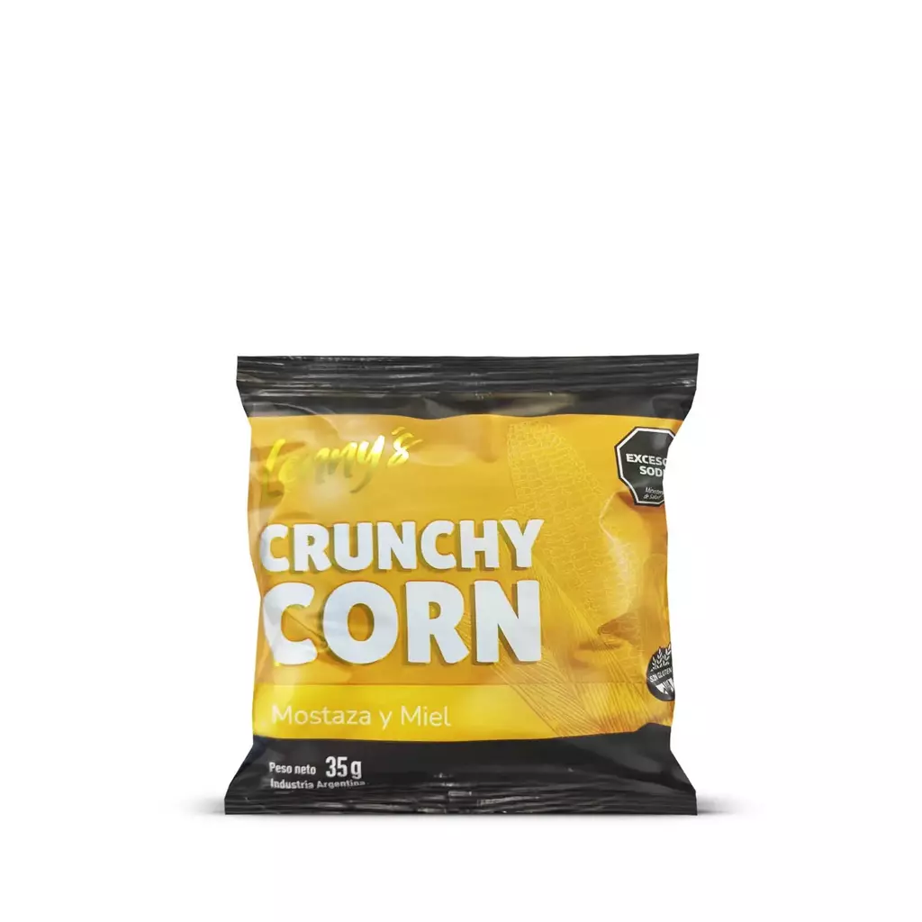 Snack Crunchy Corn Lennys sabor Mostaza Miel x 35g