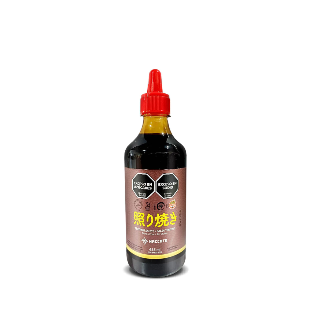 Salsa Teriyaki Libre de Gluten NACCATO x 455cc