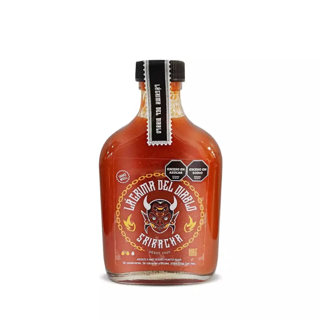 Salsa Sriracha de Pimientos Rojos Lagrima Del Diablo x 200g
