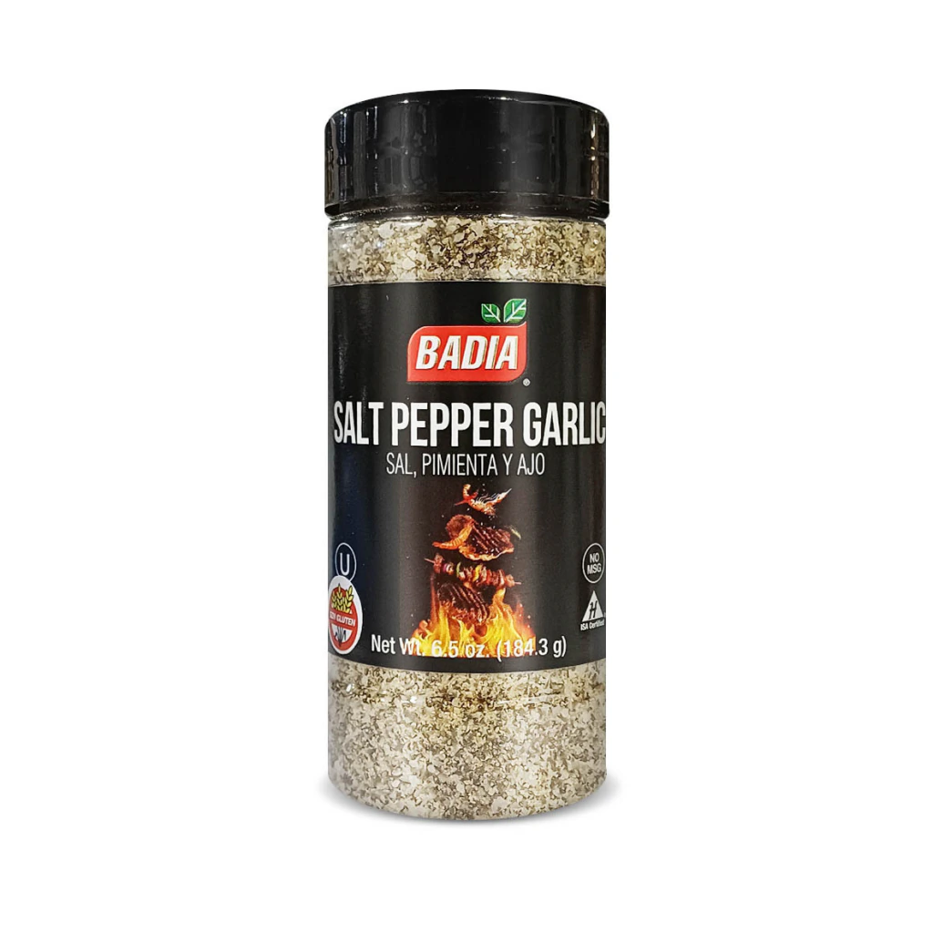 Sal Pimienta y Ajo BADIA x 184g