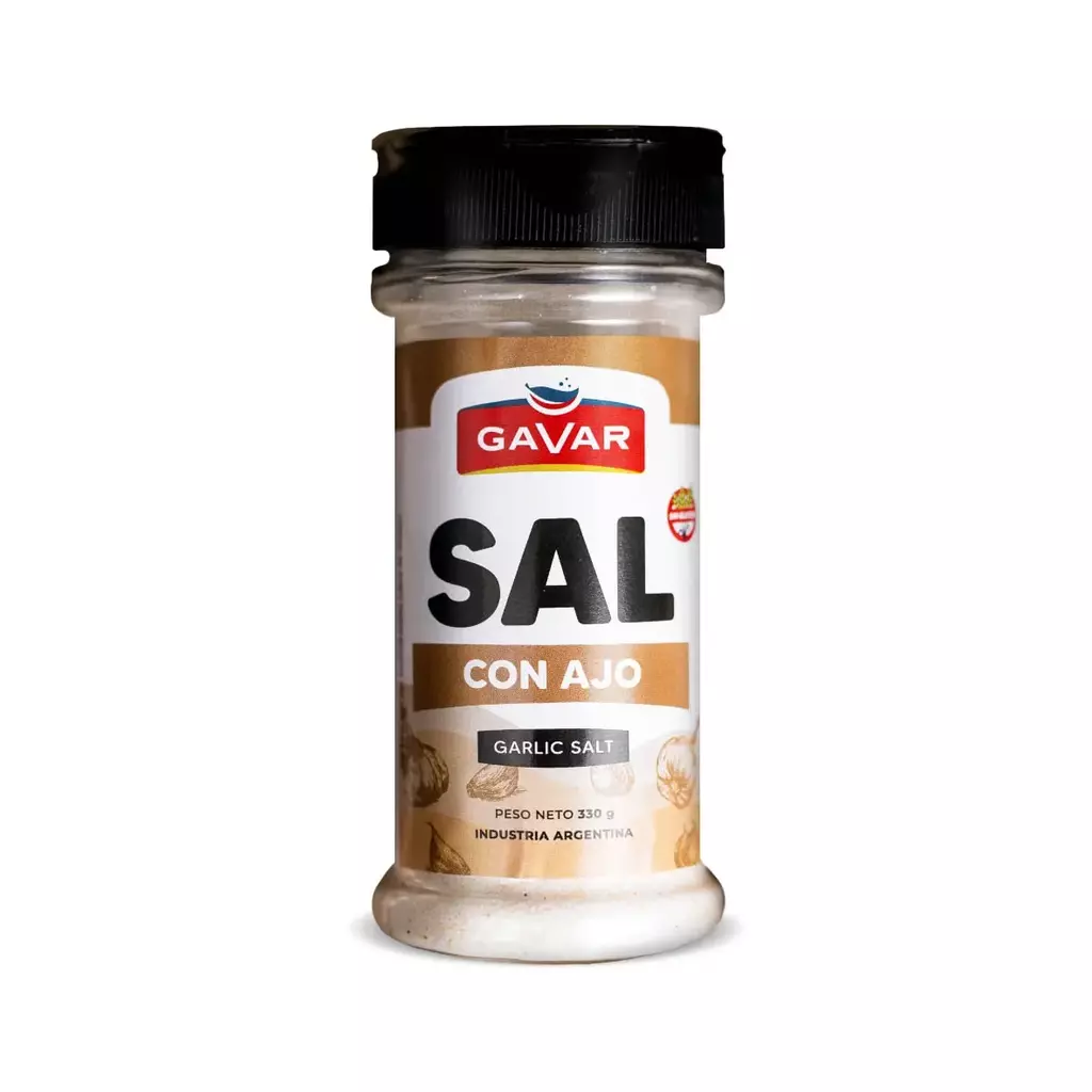 Sal Fina con Ajo Gavar x 330g