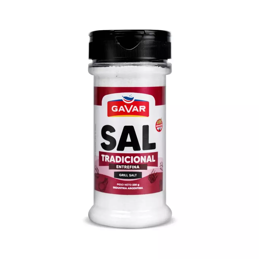 Sal Entre Fina Tradicional Gavar x 330g