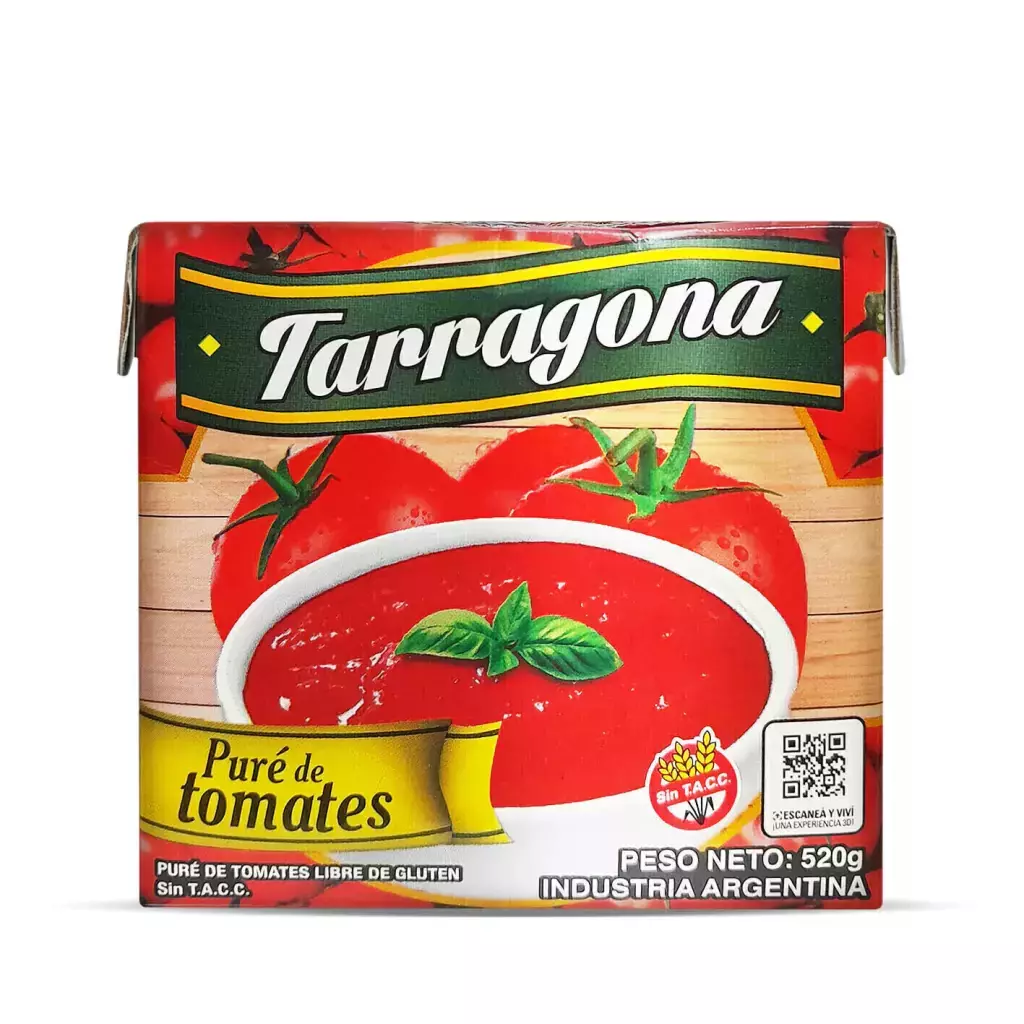 Puré de Tomates TARRAGONA x 520g