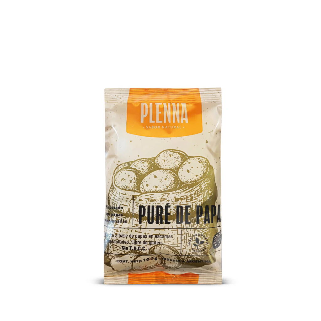 Puré de Papas Instantáneo PLENNA x 100g