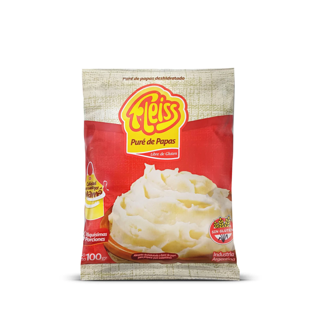 Puré de papas instantáneo FLEISS x 100g