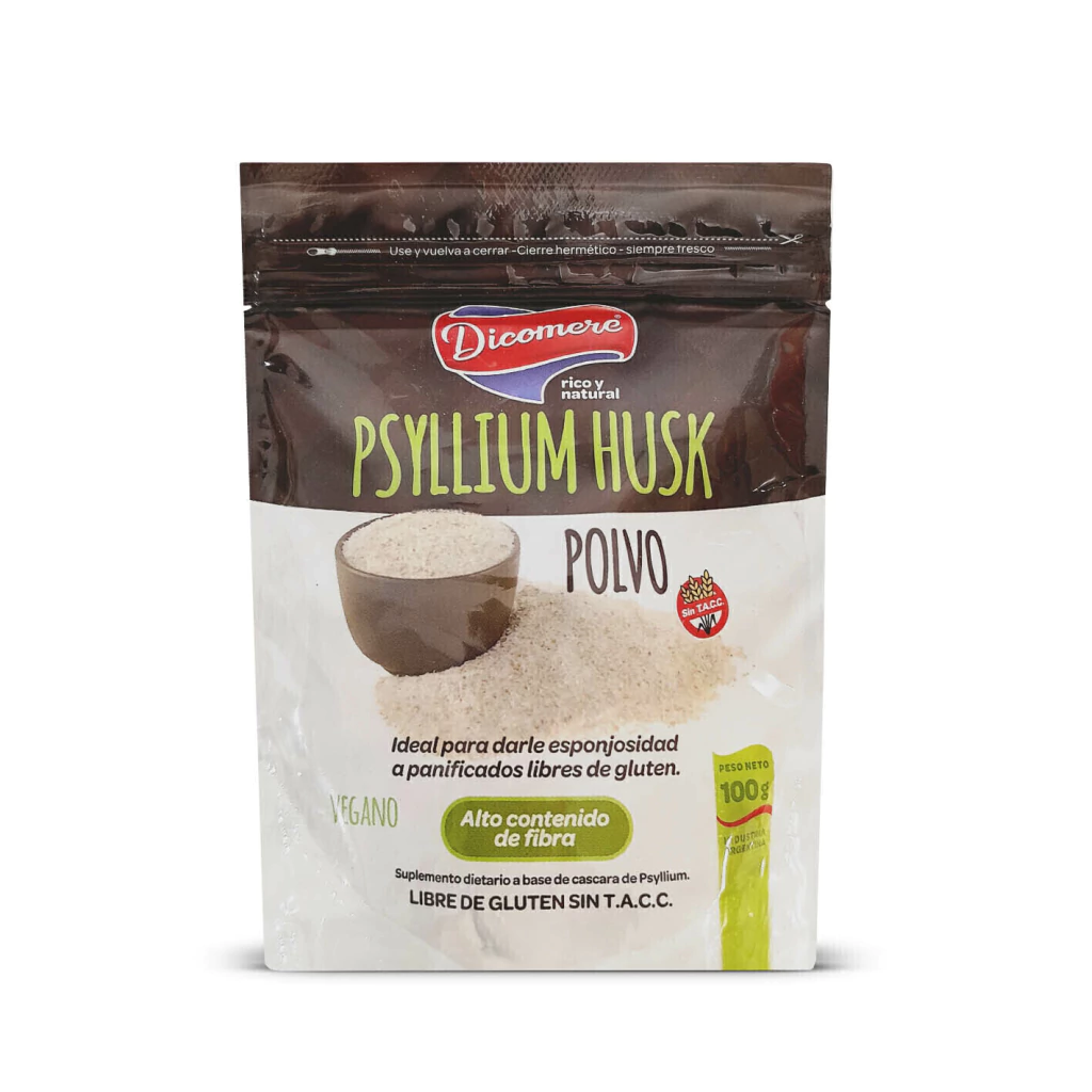 Psyllium Husk en Polvo - Dicomere x 100g