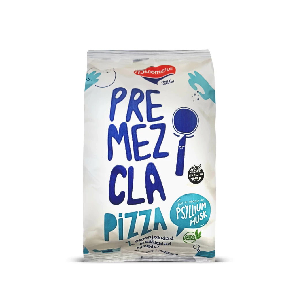 Premezcla para Pizzas con Psylliym Husk Dicomere x 450g