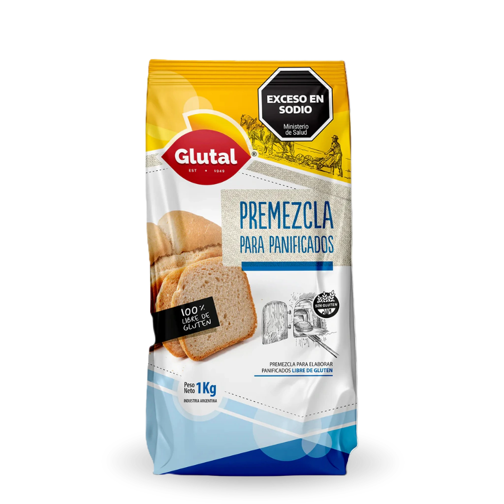 Premezcla para Panificados Glutal x 1 Kg