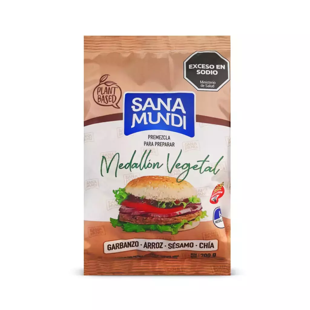 Premezcla para Hamburguesas Veganas de Garbanzos - Sana Mundi x 200g