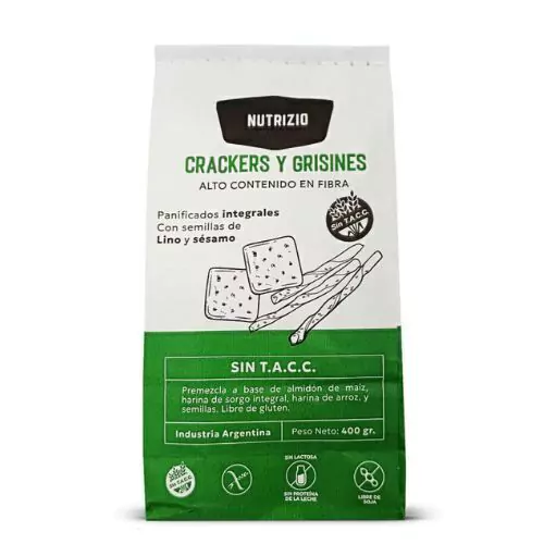Premezcla para Crackers y Grisines - Nutrizio x 400g