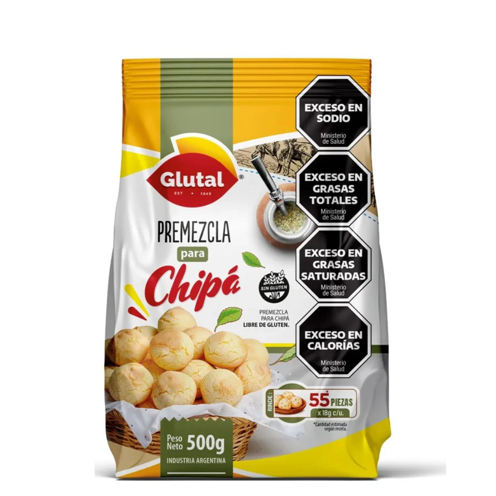 Premezcla para Chipás Glutal x 450g