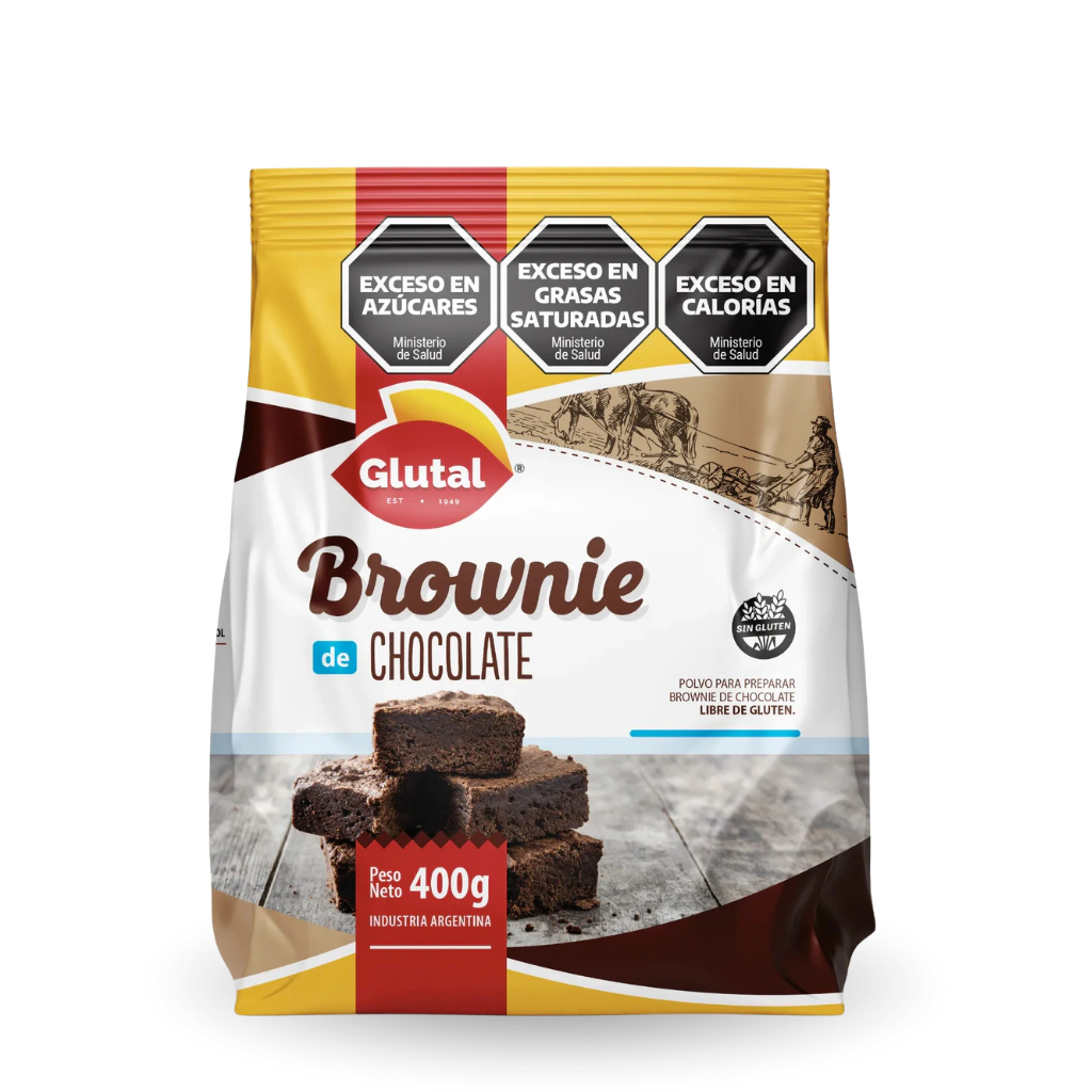 Premezcla para Brownie de Chocolate Glutal x 400g