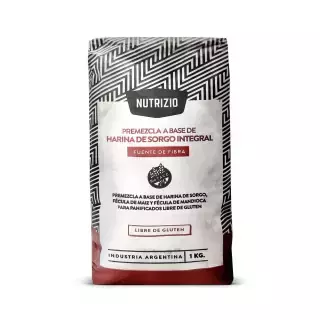 Premezcla Panificados a Base de Sorgo Integral - Nutrizio x 1 Kg