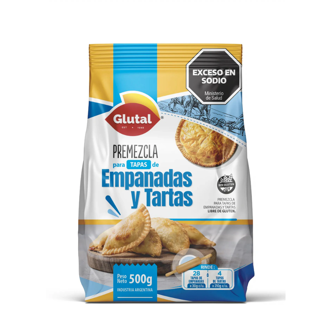 Premezcla Masa Tartas y Empanadas Glutal x 1 Kg