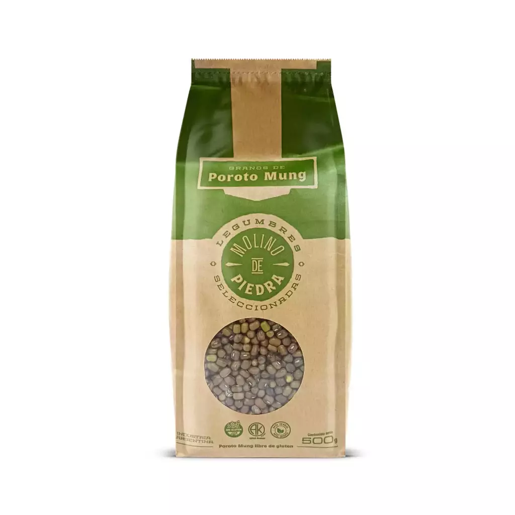 Porotos Mung Molino de Piedra x 500g