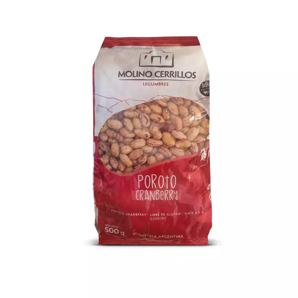 Porotos Cranberry - Molino Cerrillos x 500g
