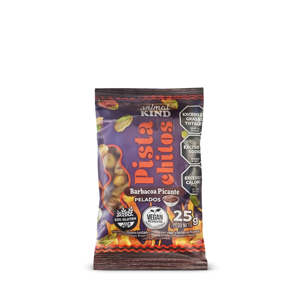 Pistachitos Barbacoa Picante Animal Kind x 25g