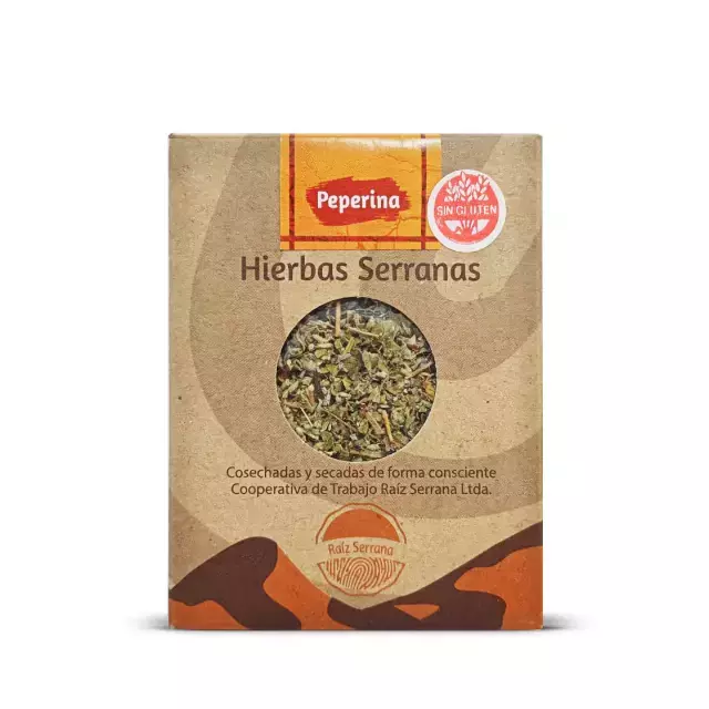 Peperina Seca - Raíz Serrana x 50g