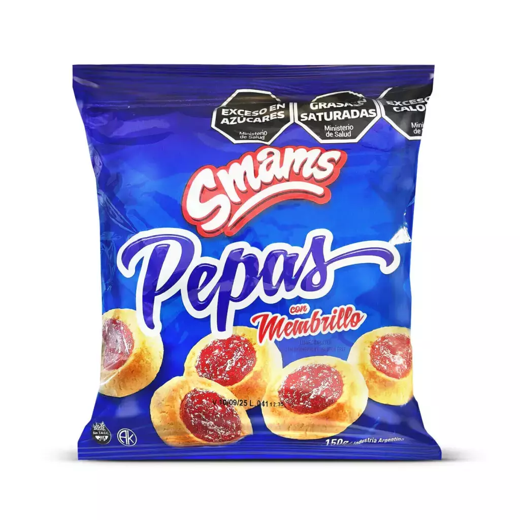 Pepas con Membrillo Smams x 150g
