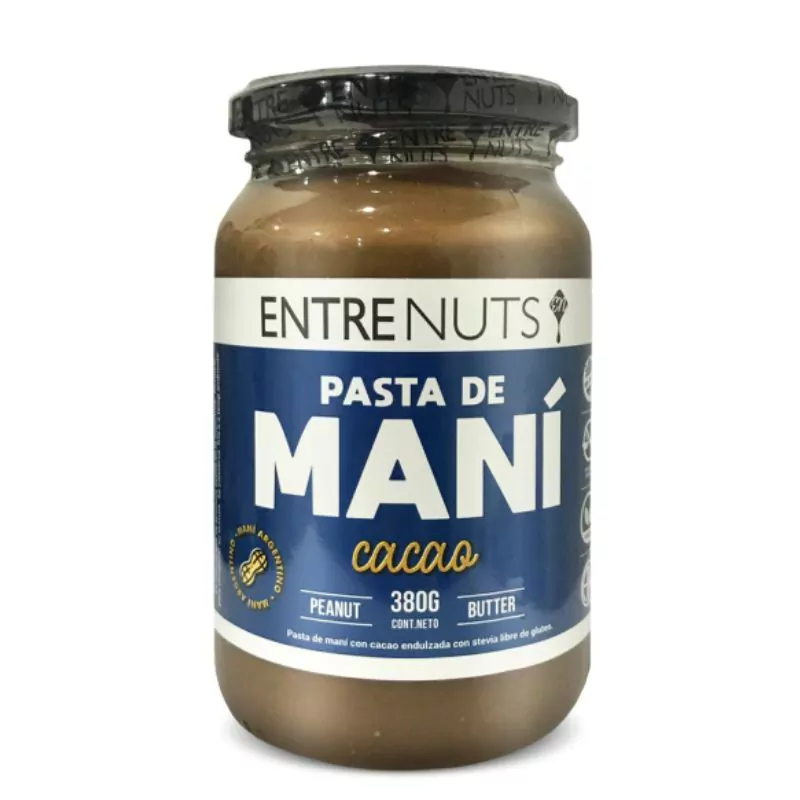 Pasta de Mani con Cacao - Entrenuts x 380g
