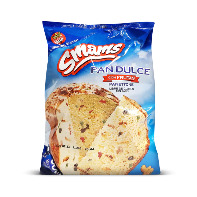 Pan Dulce con Frutas SMAMS x 500g