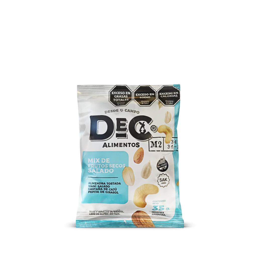 Mix Frutos Secos Salado DeC x 35g