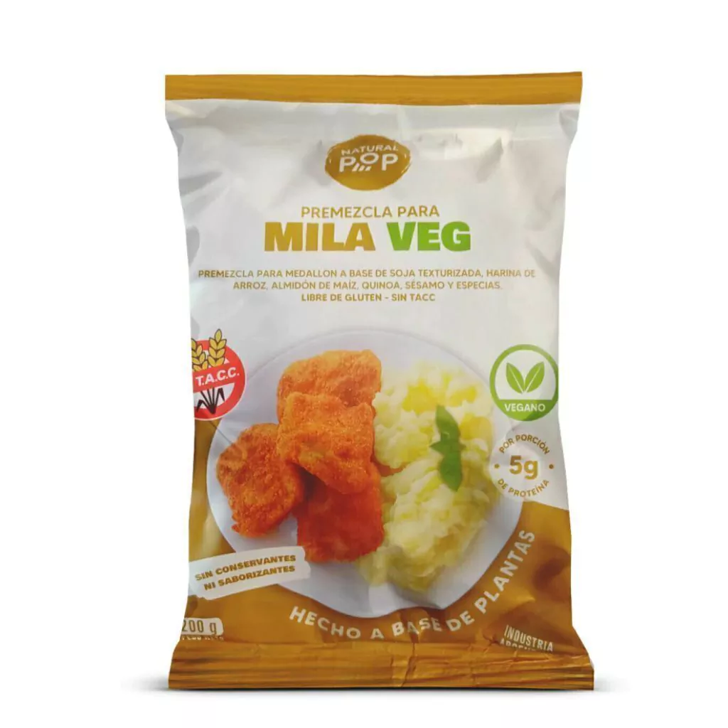 Mila Veg Mix para Milanesas Veganas - Natural Pop x 200g