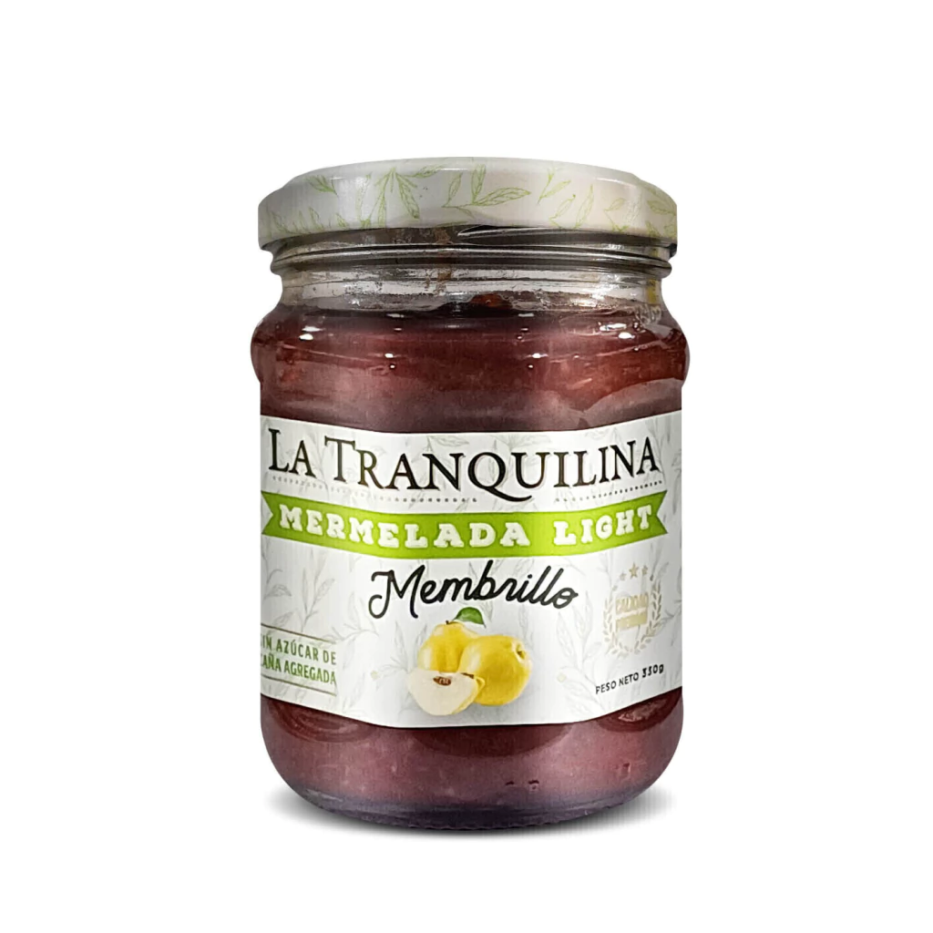 Mermelada Light de Membrillo La Tranquilina x 330g