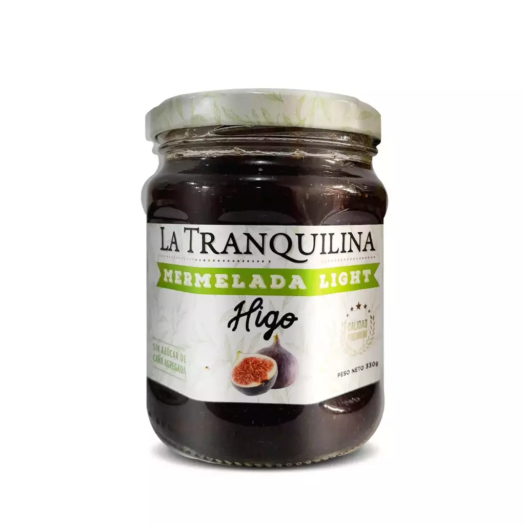 Mermelada de Higos Light La Tranquilina x 330g