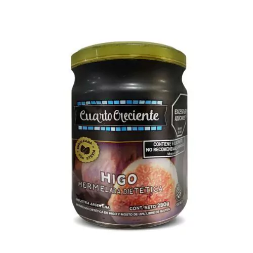 Mermelada de Higos con Stevia Cuarto Creciente x 300g