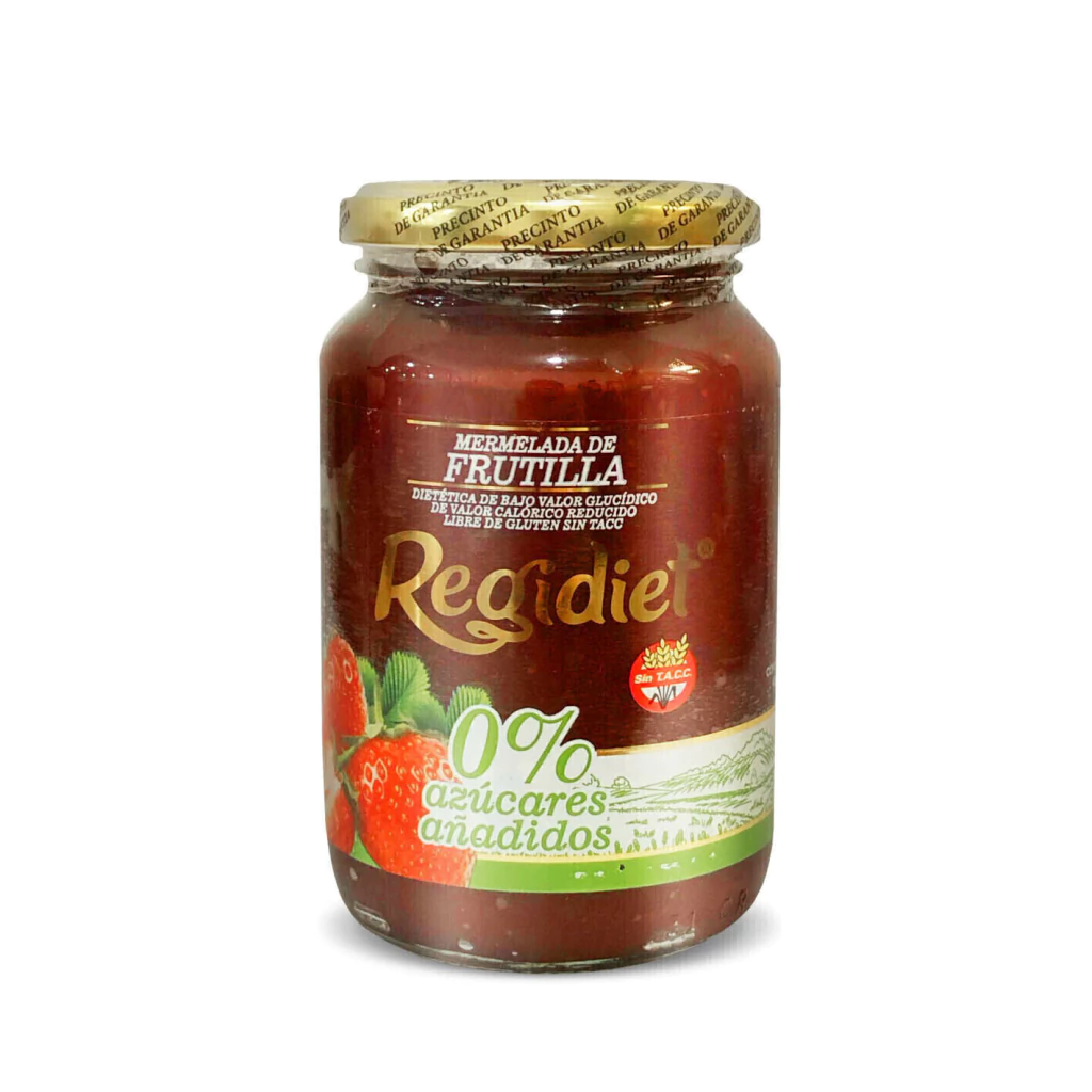 Mermelada de Frutillas sin azúcar Regidiet x 440g