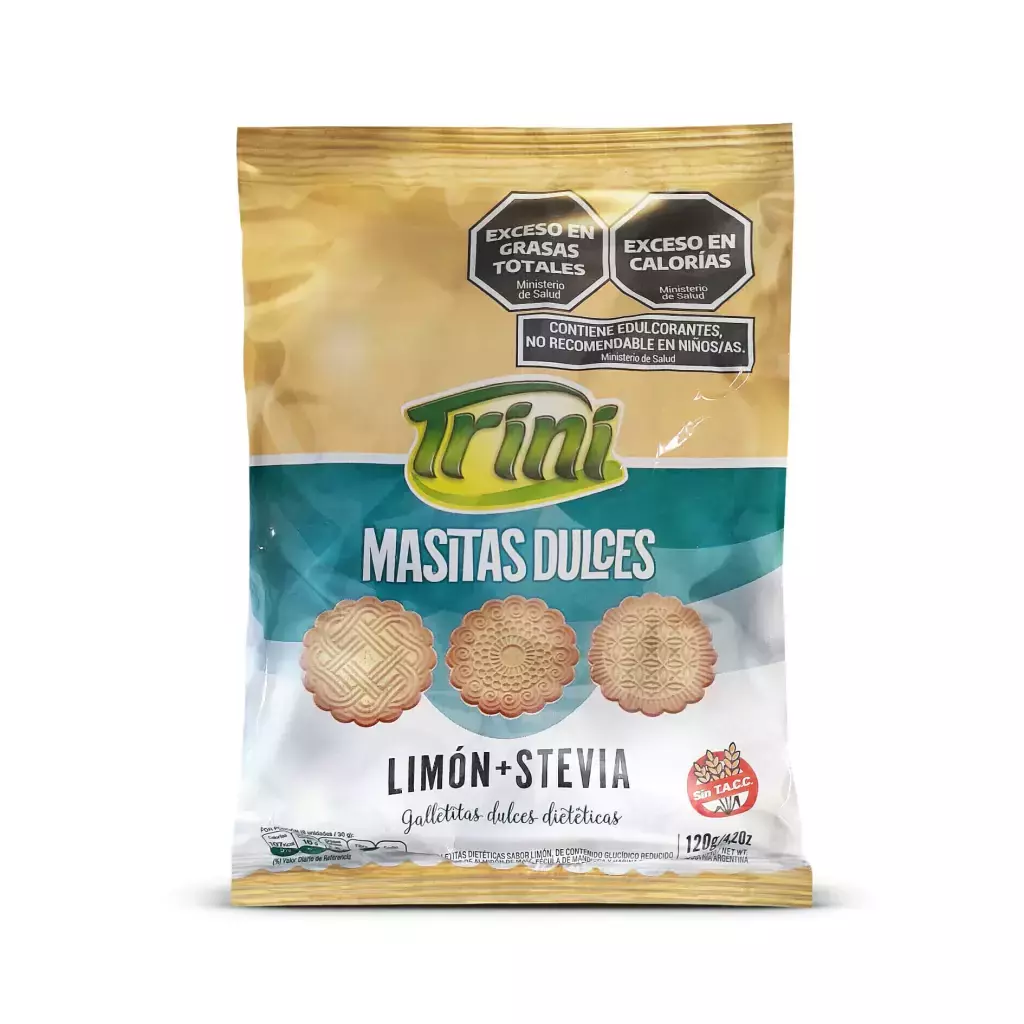 Masitas de Limón con Stevia Trini x 120g