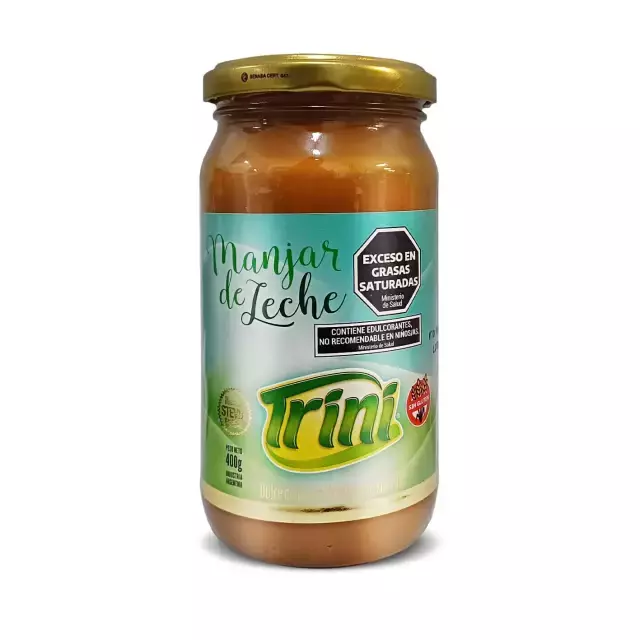 Manjar de Leche con stevia Trini x 400g