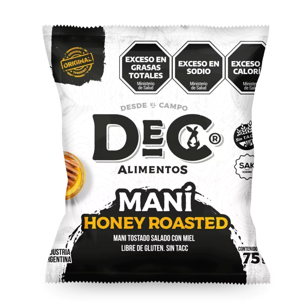 Maní Honey Roasted DeC x 75g