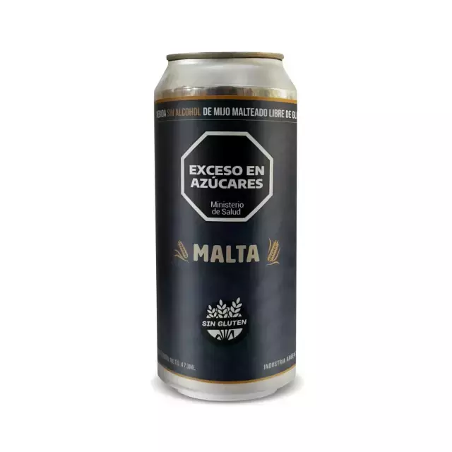 Malta tipo Cerveza sin Alcohol Gauther x 473cc